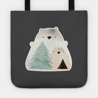 2 сartoon bears 2 Tote