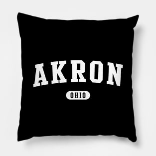 akron-ohio Pillow