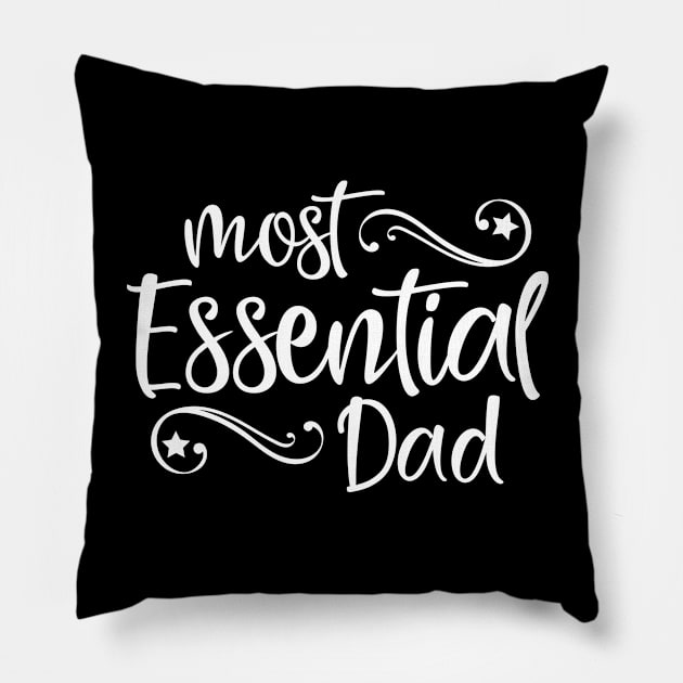 Essential Worker Pillow by TreetopDigital