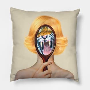 Tiger Mirror Pillow