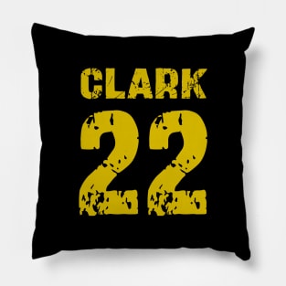 Retro Caitlin Clark 22 Pillow