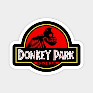 Monkey Park Distressed Magnet