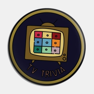 Tv Trivia Scout Badge Pin