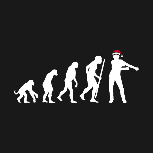 Christmas flossing floss dance - evolution theory Floss  like a boss by LaundryFactory