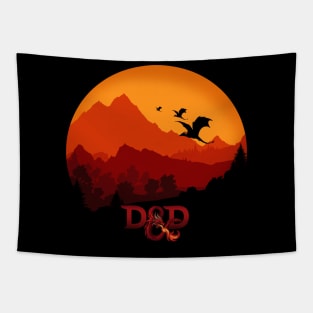 DnD Black Dragons Tapestry