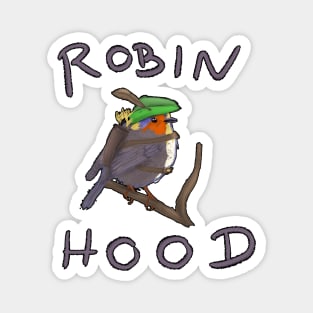 Robin Hood bird Magnet