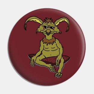 Space monkey Pin