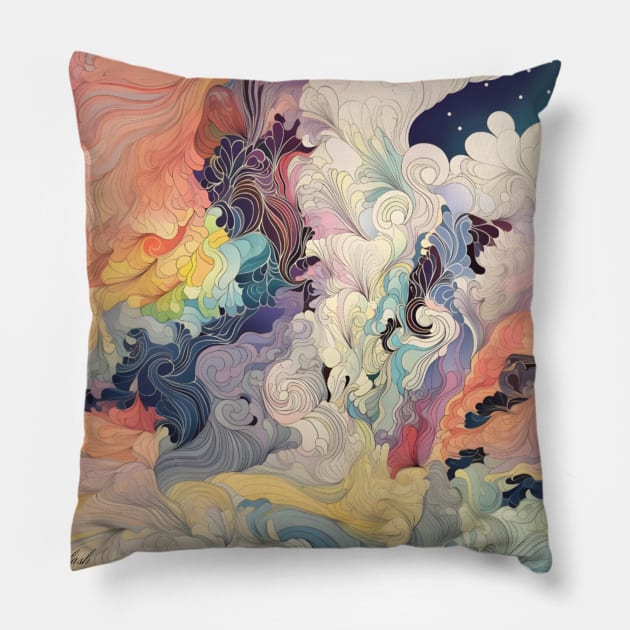 It's going to rain. Pillow by ArtWearSplash