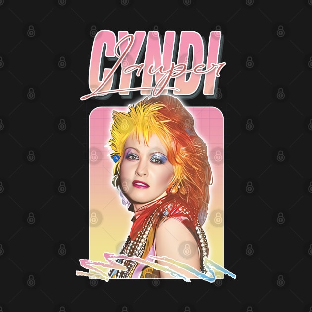 Cyndi Lauper /\/ Original 80s Vintage Style Design by DankFutura