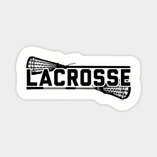 Lacrosse: Old School Magnet