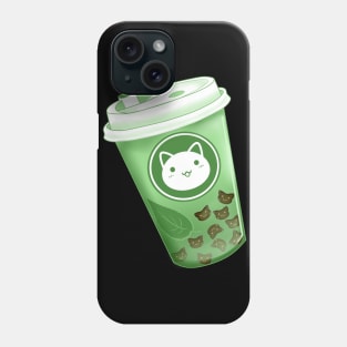 Neko Boba Matcha Phone Case