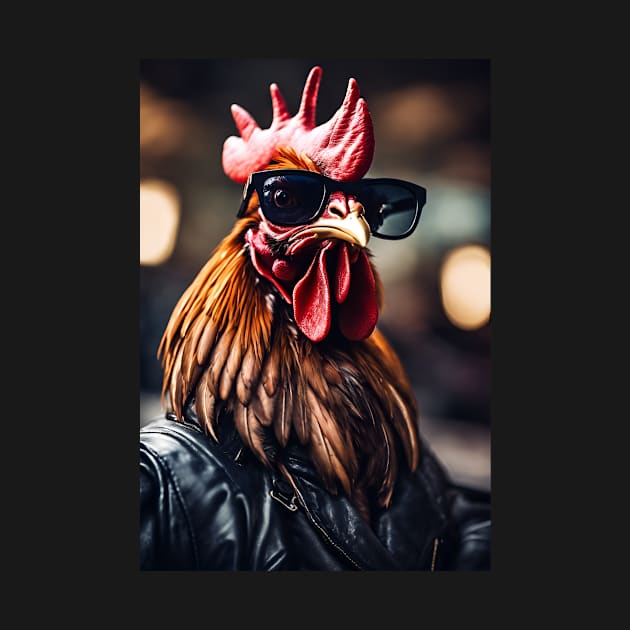 funny rooster by helintonandruw