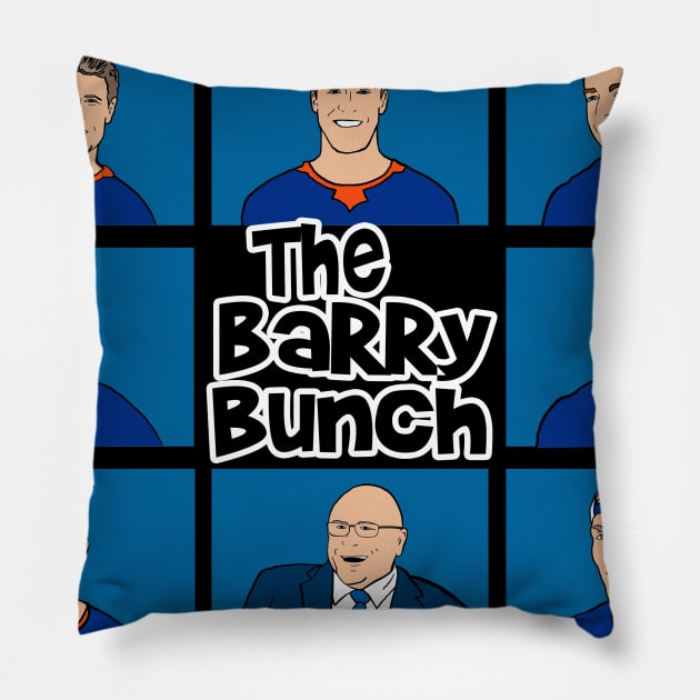 The Barry Bunch Pillow by Lightning Bolt Designs