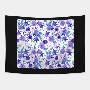 Purple Roses Tapestry