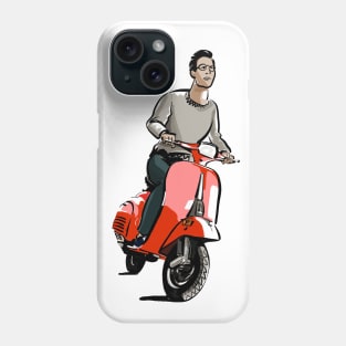 Vespa Scooter Phone Case