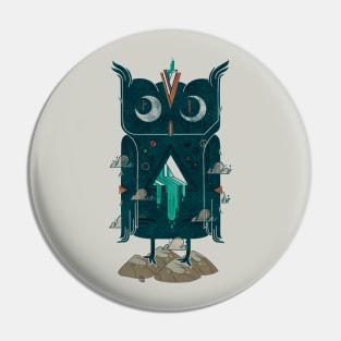 Night Owl Pin