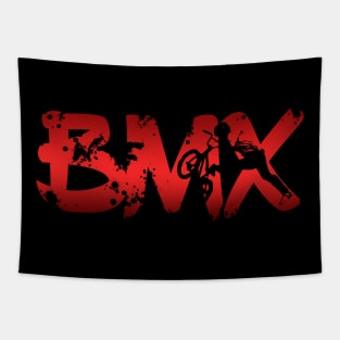 Distressed BMX for Men Women Kids & Bike Riders Tapestry