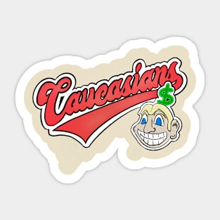 Cleveland Caucasians - Cleveland Caucasians - Sticker