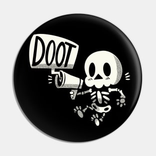 DOOT Skeleton Pin