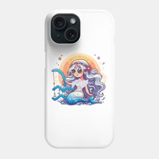 Celestial Aquarius Elegance Phone Case