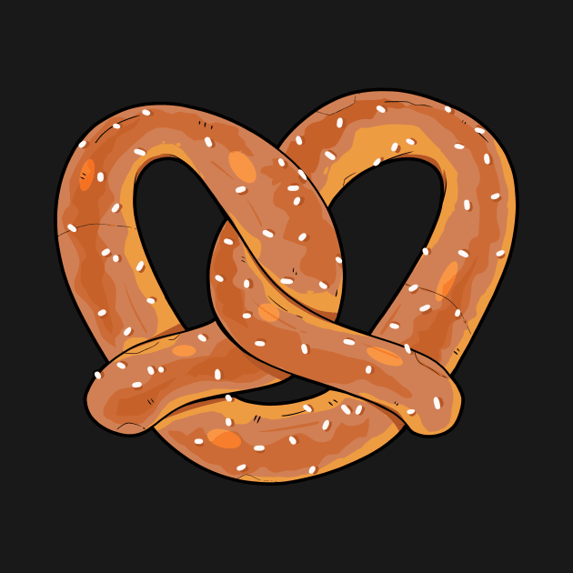 Pretzel Day Snack Food Lover by Noseking