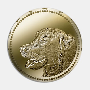 Irish Setter Funny Dog Currency Coin Crypto Pin