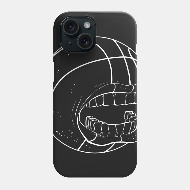 bbs logo-silent (white lines) Phone Case by Anime-ish! (Blerd-ish)