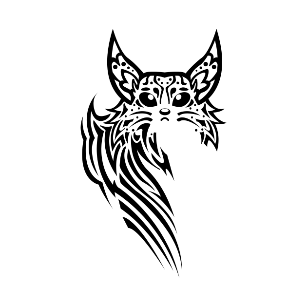Lynx tattoo style by Velvet