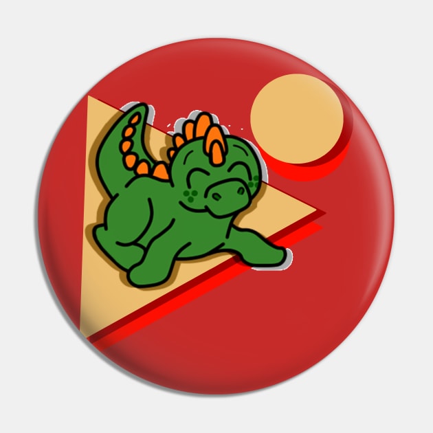 Alli the Alligator Pin by RockyHay