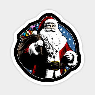 Santa / Mery Christmas Magnet