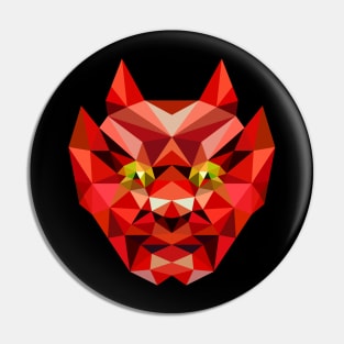 Devil Face Pin