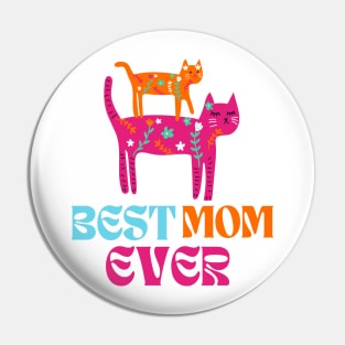 Best cat mom ever Pin