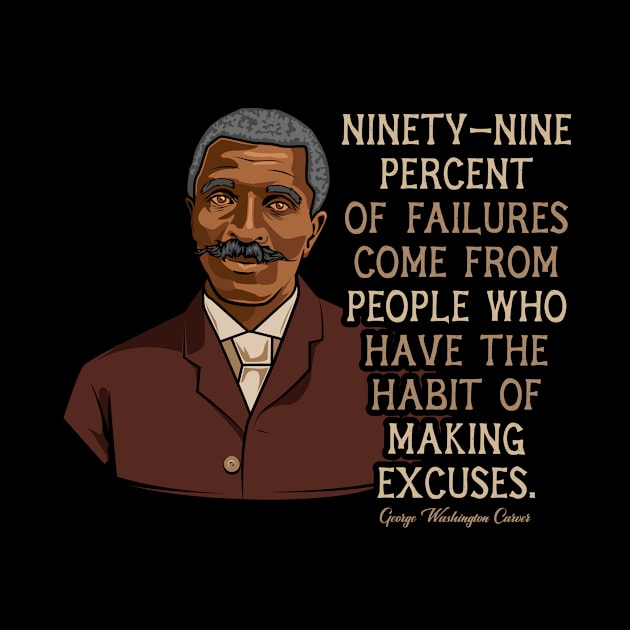 George Washington Carver Quote Gift for Black History Month by HistoryMakers