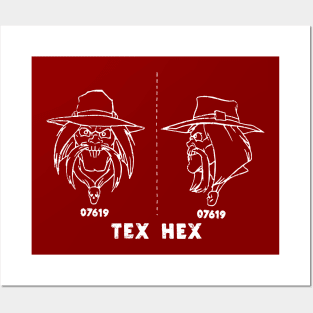 Tex Hex Posters and Art Prints for Sale