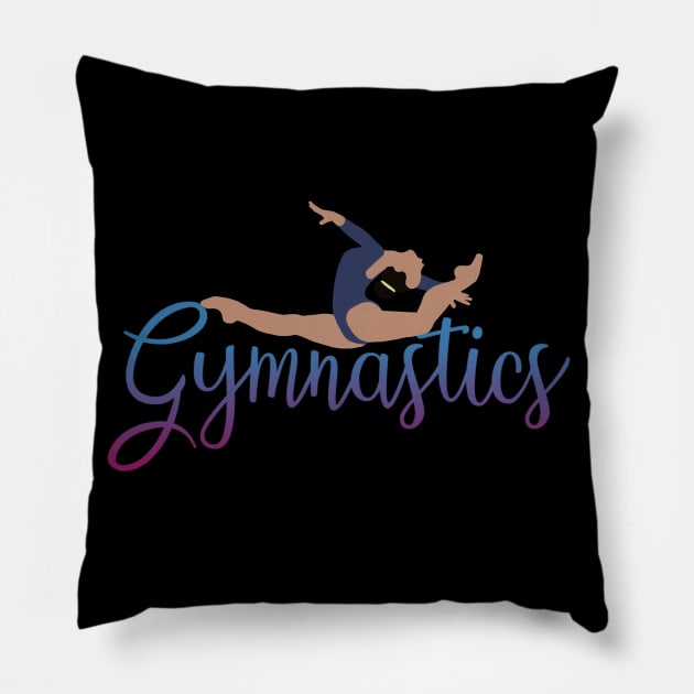 Gymnastics Ring Leap Pillow by GymFan