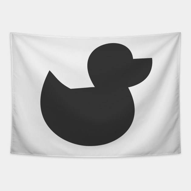 Duckfeed Logo Afterdark Tapestry by Duckfeed.tv Merch Store