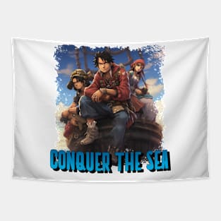 Anime Pirates Conquer The Sea Tapestry