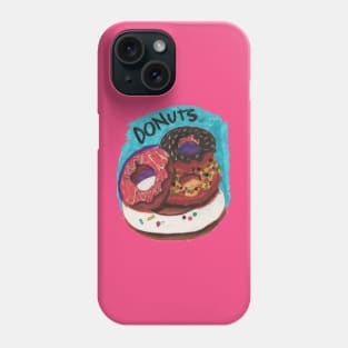 Colorful Donuts Phone Case