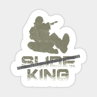 Slide Cancel King COD Slogan Magnet