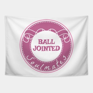 Balljointed Soulmates Design rose Tapestry