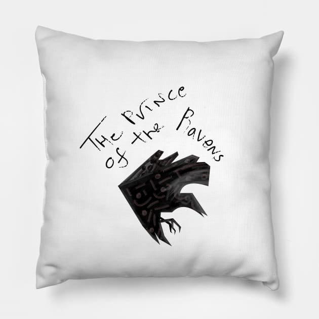 Mat Cauthon The Prince of The Ravens - Wheel of Time Pillow by notthatparker