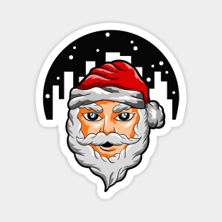 Santa Claus Cartoon Magnet