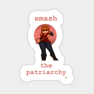 Smash the Patriarchy Magnet