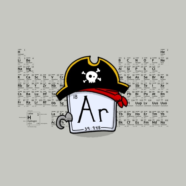 Periodic Pirate by BignellArt