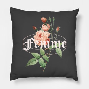 femme Feminist Feminism Pillow