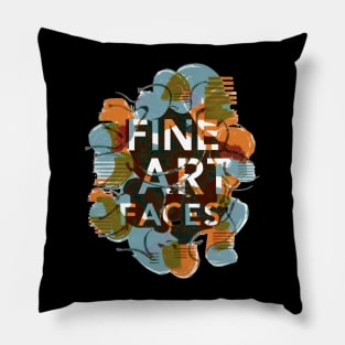 fine art faces Pillow