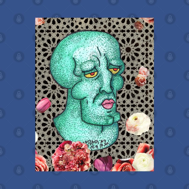 Discover Handsome Squidward - Squidward - T-Shirt