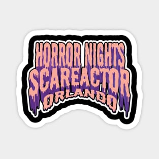 SCAREACTOR ORLANDO (PURPLE) Magnet