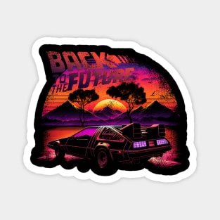 back to the future Magnet