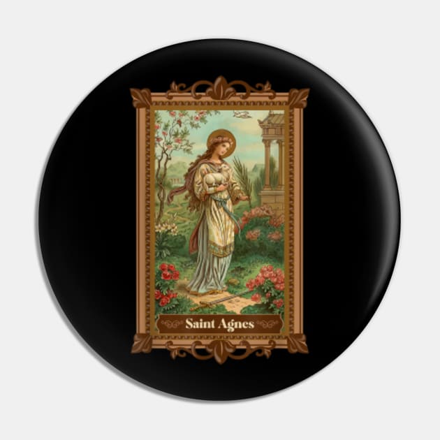 St Agatha Patron Saint of Nurses Breast Cancer Catholic Pray St